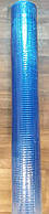 Сітка будівельна, штукатурна (Серпянка) синя в рулоні 1м*100м (осередок 10*10мм)