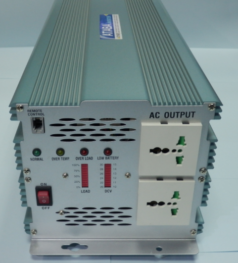 Інвертор напруги з модифікованою синусоїда Ataba AT-12400 ( 12v 220v 4000W ), фото 1
