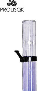 Трубка телескопічна прозора Ø 70/75 mm