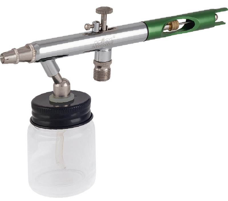 Аерограф професійний н/бак 0,3 мм, з дод. регулюванням, PREMIUM., фото 1