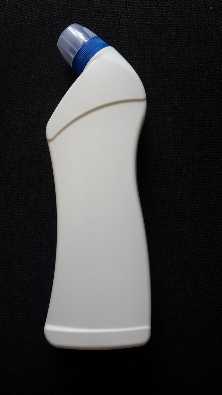 Пляшка коса горлова Бріф 750 мл із кришкою типу Домісос
