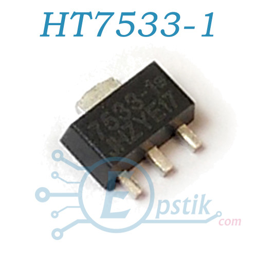 HT7533-1 стабілізатор напруги 3.3 100мА SOT89