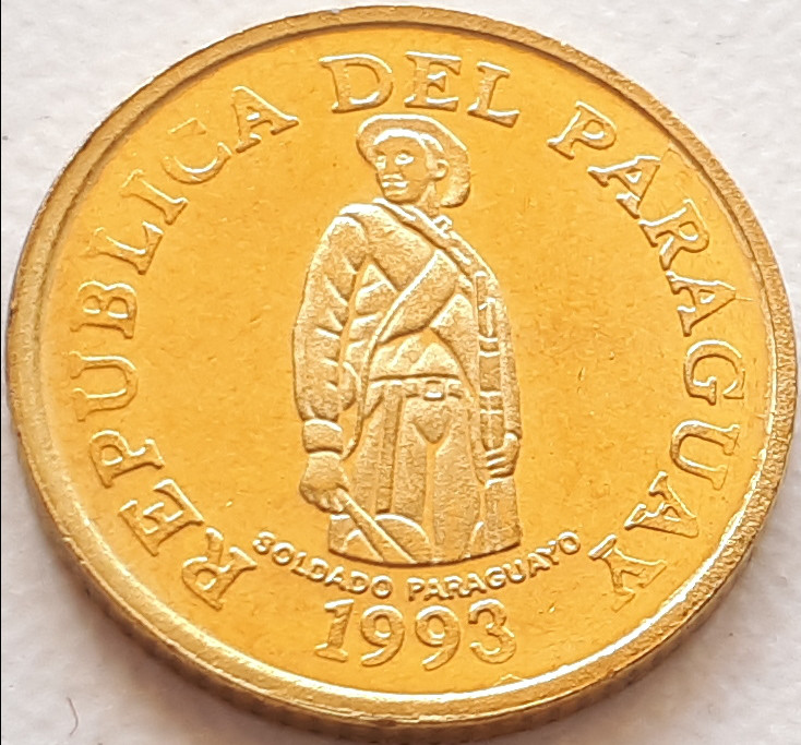 Парагвай 1 гуарані 1993