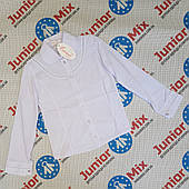 Біла дитяча шкільна блузка для дівчаток оптом EWAX