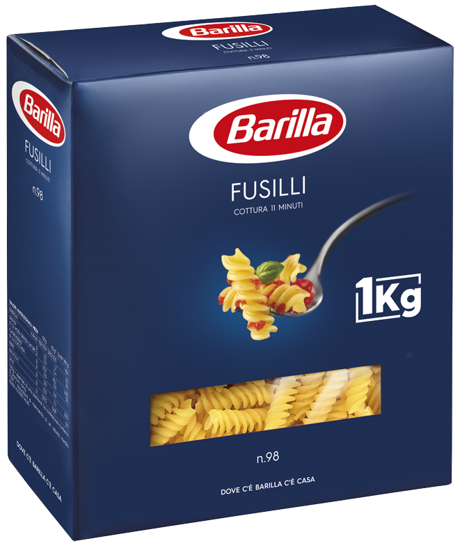 Макарони BARILLA Fusilli №98 1кг, 12 шт/ящ