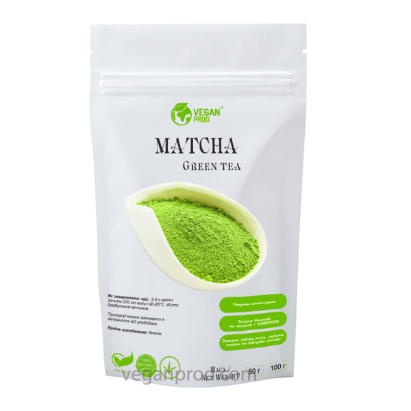 Зелений чай Matcha , Veganprod 50г