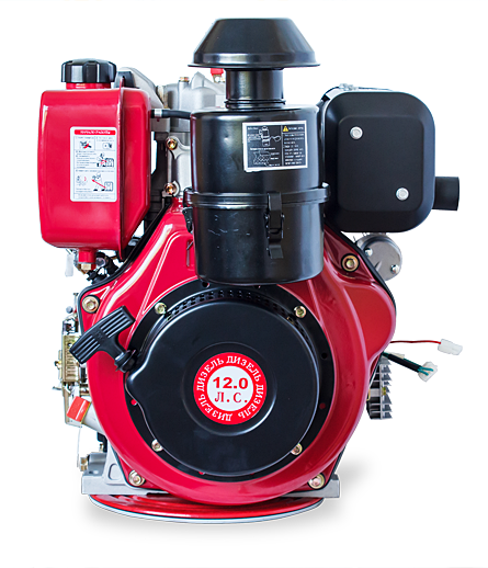 Двигун бензиновий WEIMA WM188FBE (12 к.с., знім. циліндр, шліци Ø25мм, ел.старт)