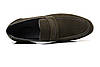Мокасини чоловічі лофери замшеві хакі, фото 7