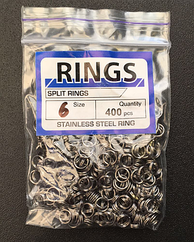 Заводне кільце Rings #6 (400шт.)