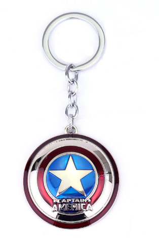 Брелок GeekLand Avengers Shield Captain America Месники Щит Капітана Америки 10.53.s.635