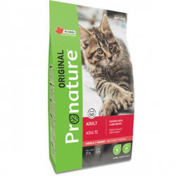 Pronature Original Cat Chiсken Lamb Пронатюр Оріджинал Курка З Ягненком корм для котів 2.27 кг