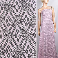 Гіпюр стрейч рожевий