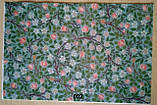 Фетр із малюнком квітковий принт "Маленькі квіти" ЦП002, фото 2