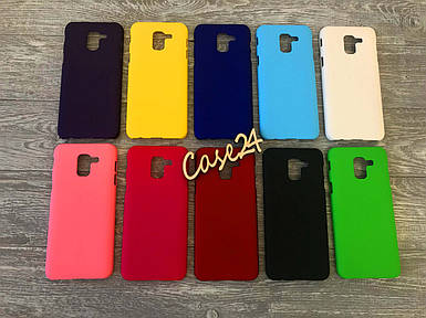 Пластиковий чохол Alisa для Samsung Galaxy J6 2018 (10 кольорів)