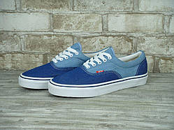 Кеди текстильні чоловічі Vans Era Blue "Сині-блакитні" р. 8-10.5 (41-44)