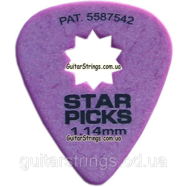 Медіатор Everly 30026 Star Picks Heavy 1.14 mm