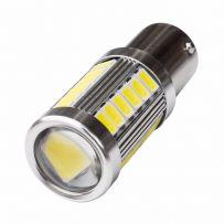 LED 1156 BA15S P21W лампа в автомобіль, 33 SMD, жовта