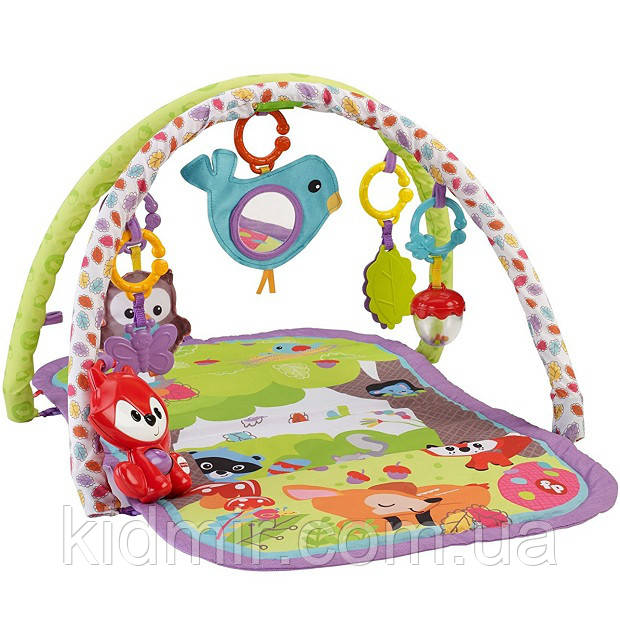 Розвивальний килимок  3-в-1 Лісові друзі Fisher Price Woodland Friends CDN47