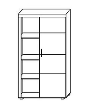 Вітрина висока Witryna stojąca SAMBA Сama Meble