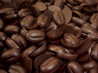 Шоколадні кавові зерна