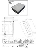 Корпус пластиковий герметичний Z-74j PS