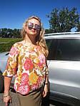 Блуза шовкова крепдешин шовк натуральний жіночий Бл 016-002, фото 2