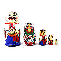 Лялька мотрійка 5-х хлопчик Українець 10.5 см Гранд Презент М-15