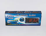 Настільні годинник Led Digital Clock CX-2159 (червоні/зелені), фото 3