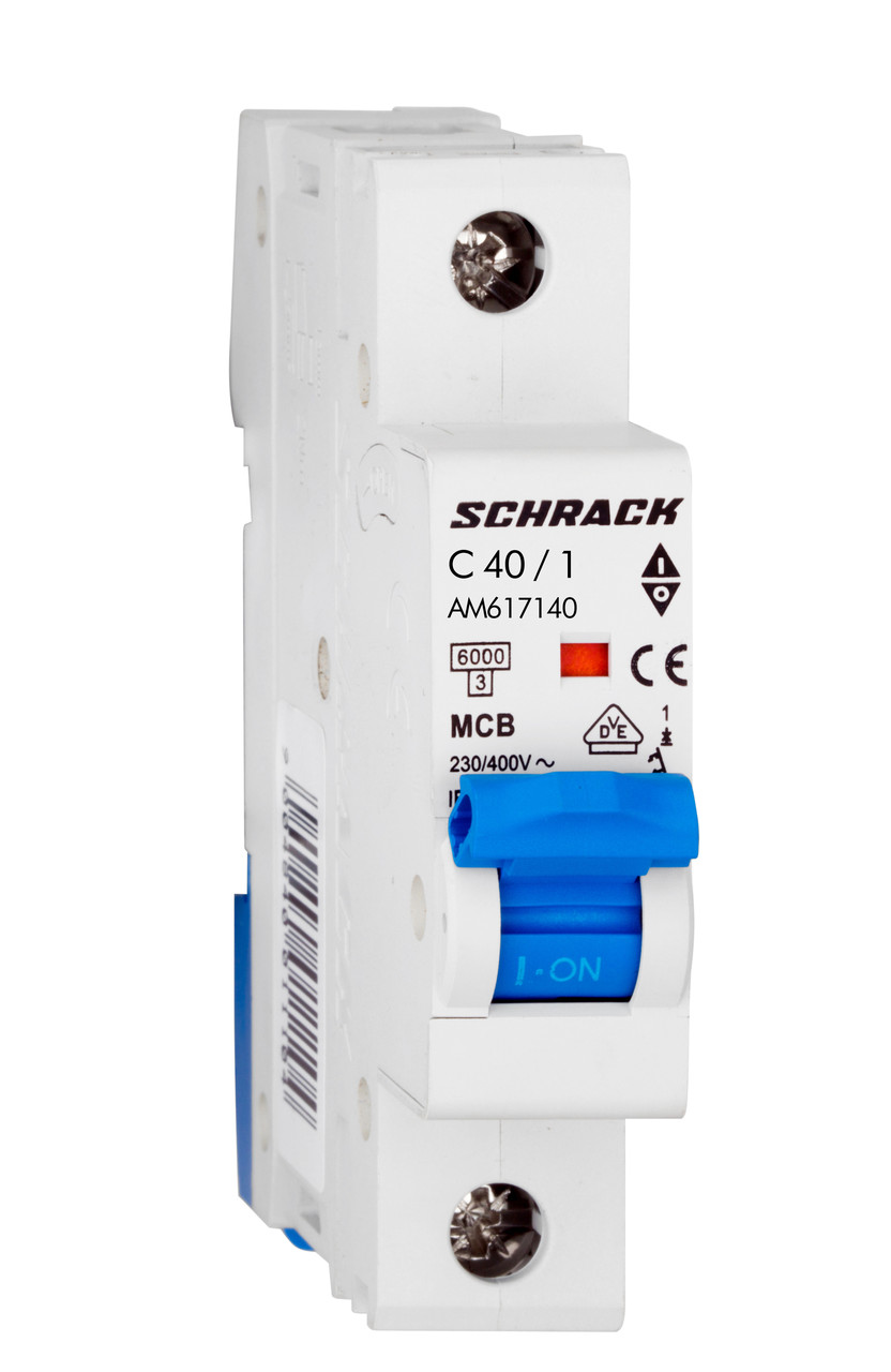 Автоматичний вимикач 6кА 1P 40А х-ка B Schrack, фото 1
