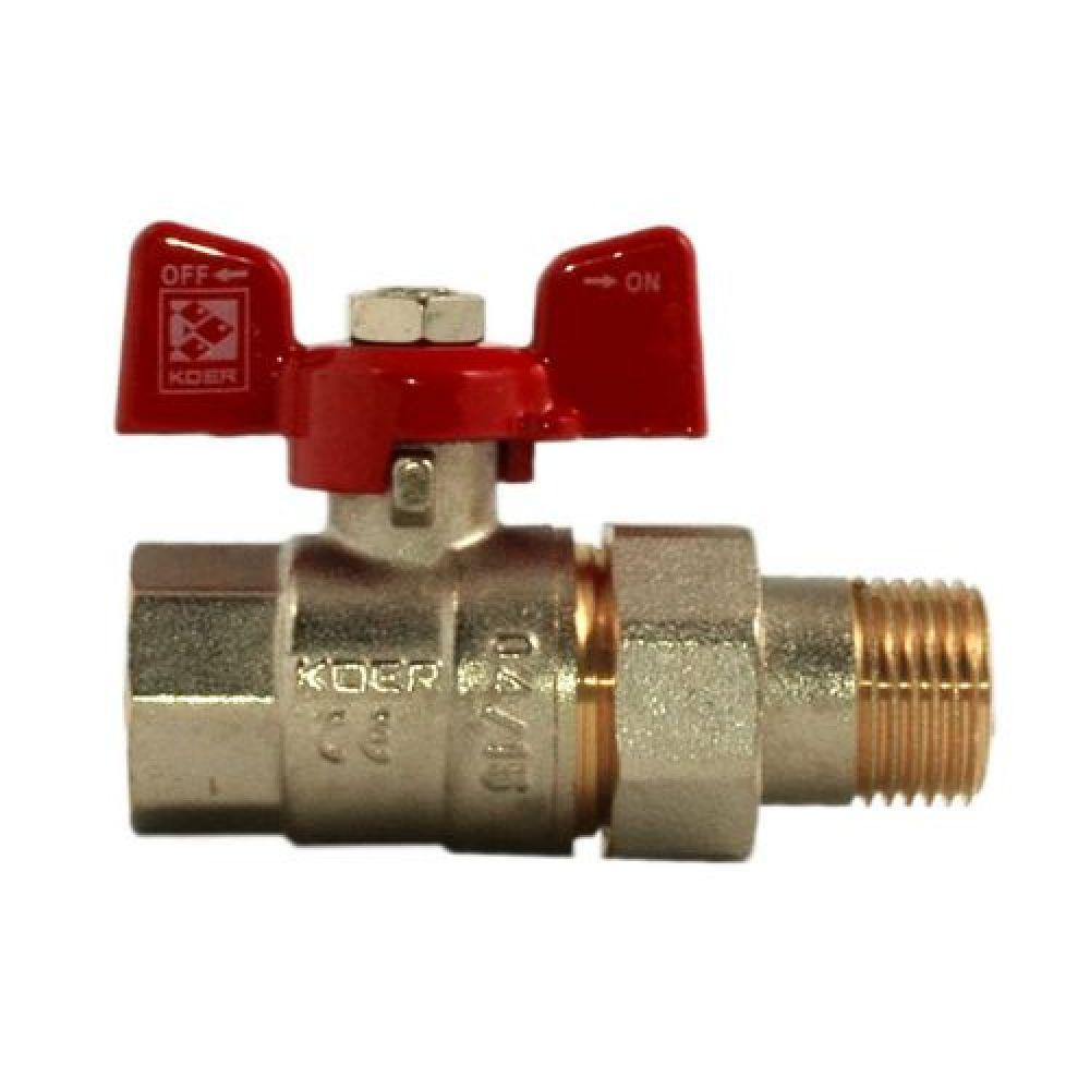 Кран Американка 1/2 прямий