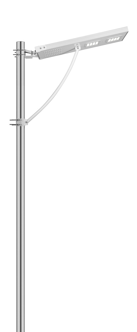 Вуличний LED світильник на сонячній батареї 40w