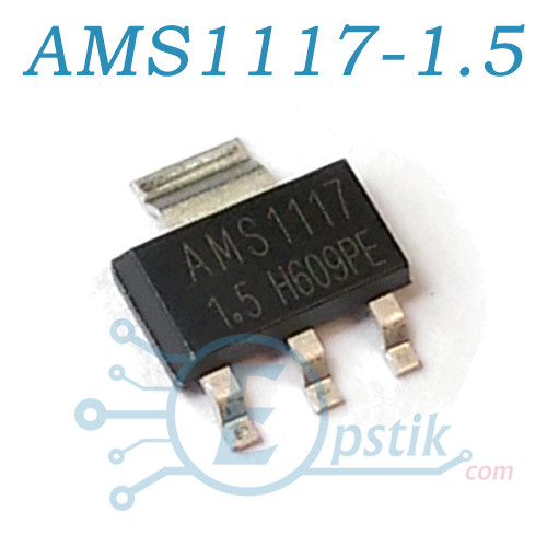 AMS1117-1.5 лінійний стабілізатор 1.5В SOT223