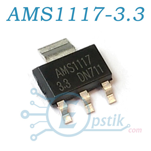 AMS1117-3.3 лінійний стабілізатор 3.3В SOT223