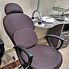 Перукарське крісло з підголовником і регульованою спинкою, фото 6