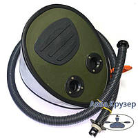 Механічний ножний насос для надувного човна ПВХ, посилена конструкція, 6 літрів - човнові насоси