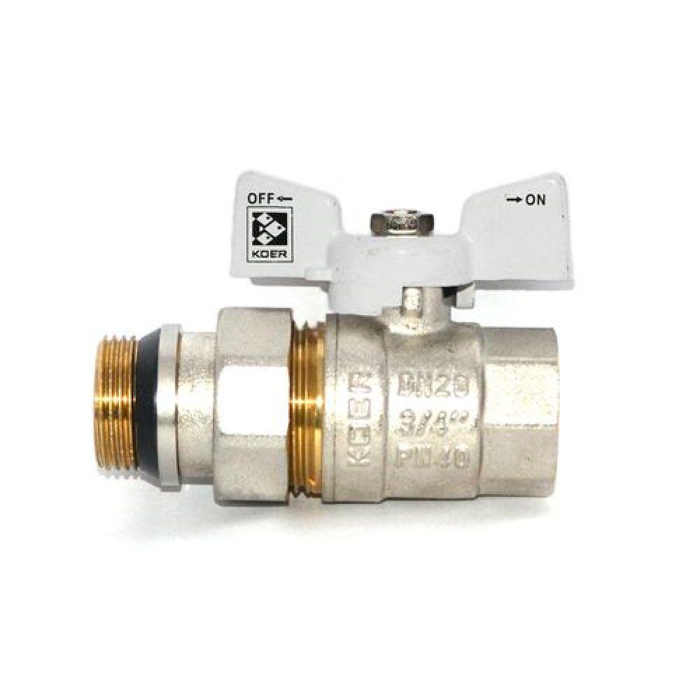 Кран Американка 3/4 Антипротічка Koer