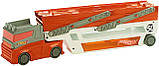 Автовоз хот вилс оранжевий Hot Wheels Mega Hauler Truck-Orange, фото 4