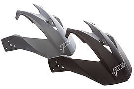 GEON MX714 (Дуал-спорт) Trek Black, Козирок шолома