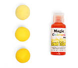 Гелевий барвник Magic Colours Pro 32 г Жовтий Лимон (Lemon Yellow), фото 2