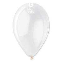 Повітряні кульки 12' Кристал Gemar G110-00 Прозорий (30 см), 100 шт