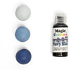Гелевий барвник Magic Colours Pro 32 г. Темно-синій (Navy Blue), фото 2
