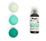 Гелевий барвник Magic Colours Pro 32 р. Бірюзовий (Turquoise) УЦІНКА, фото 2