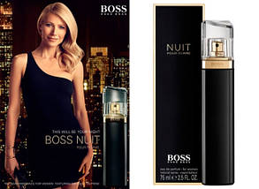 Hugo Boss Boss Nuit Femme Eau de Parfum парфюмированная вода 75 ml. (Тестер Хуго Босс Найт Фем Еау Де Парфум), фото 3