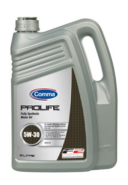 Синтетическое моторное масло Comma Prolife 5w30 5л (1л)