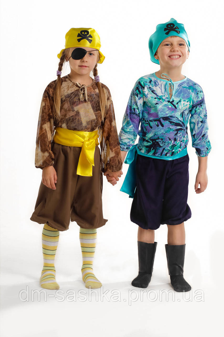 Детский карнавальный костюм Пират-разбойник - фото 2 - id-p1104685