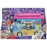 My Little Pony Дівчата еквестрії вантажівка суші Equestria Girls Rollin' Sushi Truck Minis, фото 2