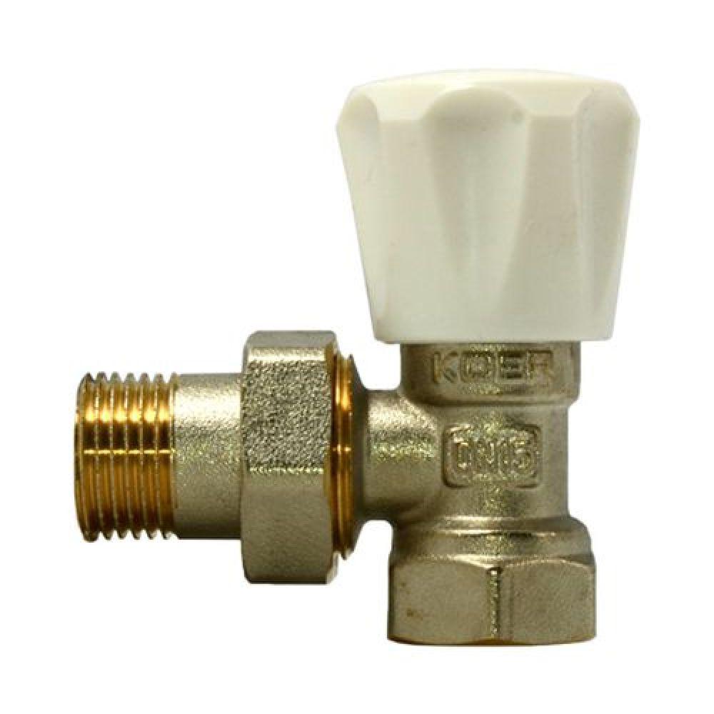 Кран Радіаторний Кутовий 3/4 Koer Верхній