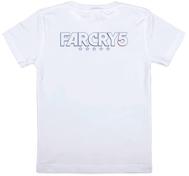 Детская футболка Far Cry 5 (белая) - фото 2 - id-p728536884