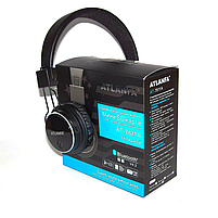 Bluetooth навушники Atlanfa AT-7611A Black, фото 4