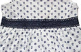 Ошатний легкий сарафан для дівчинки, білий, морська тематика, зріст 140 см, Бембі, фото 3